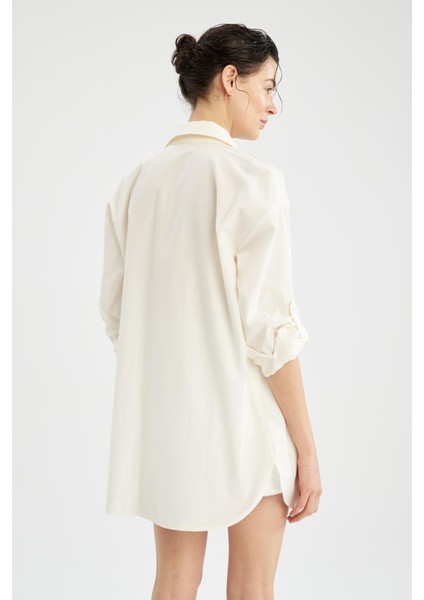 Fall in Love Regular Fit Pamuklu Plaj Kıyafeti W8241AZ22SM