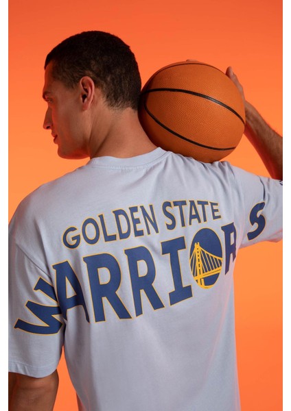 Fit NBA Golden State Warriors Boxy Fit %100 Pamuk Tişört Y3000AZ22HS fiyatları