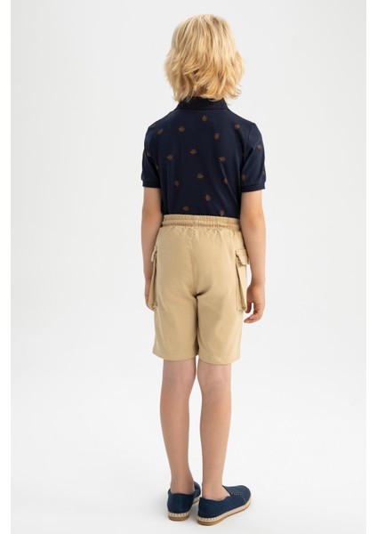Erkek Çocuk Gabardin Şort Y1017A622SM