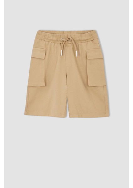 Erkek Çocuk Gabardin Şort Y1017A622SM