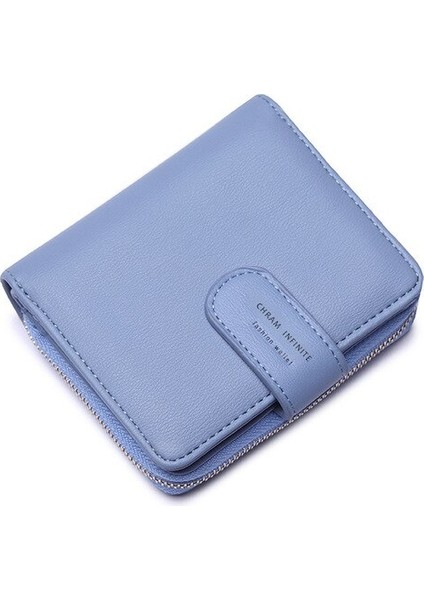 Yeni Kadın Cüzdanı Birçok Bölüm Kart Sahibinin Katlanabilir Bayanlar Küçük Çanta Fermuar Çile Kart Kılıfı Yüksek Kaliteli Kadın Cüzdanları (Yurt Dışından)