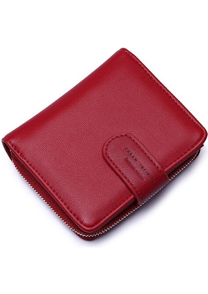 Yeni Kadın Cüzdanı Birçok Bölüm Kart Sahibinin Katlanabilir Bayanlar Küçük Çanta Fermuar Çile Kart Kılıfı Yüksek Kaliteli Kadın Cüzdanları (Yurt Dışından)