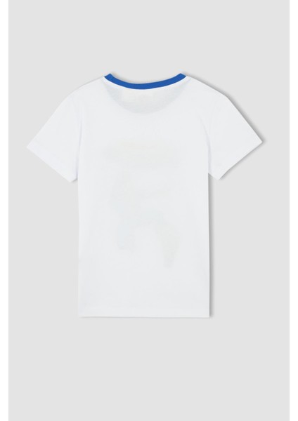 Erkek Çocuk Spiderman Pamuklu Kısa Kollu Şort Pijama Takım X5083A622SM