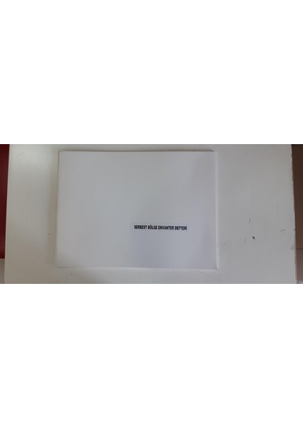 Serbest Bölge Envanter Defteri