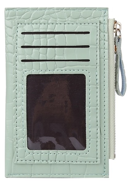 Moda Kadın Cüzdan Timsah Desenleri Kadın Cüzdan Telefon Fermuarlı Cebi Çanta Kartı Madeni Para Tutacağı Cebi (Yurt Dışından)