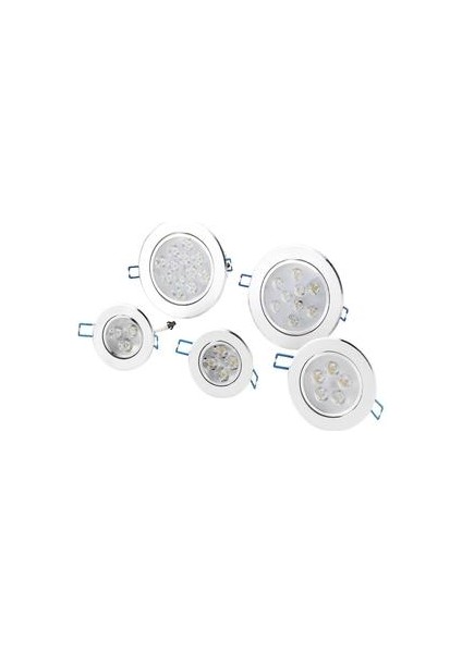 9 W Led Downlight Tavan Gömme Işık Aşağı Lamba Aydınlatma Ampul + Sürücü Enerji Tasarrufu (Yurt Dışından) modelleri