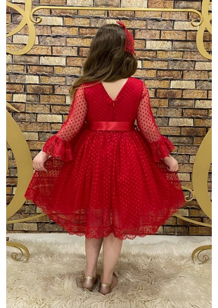 Kırmızı Prenses Model Çocuk Abiye fiyatları