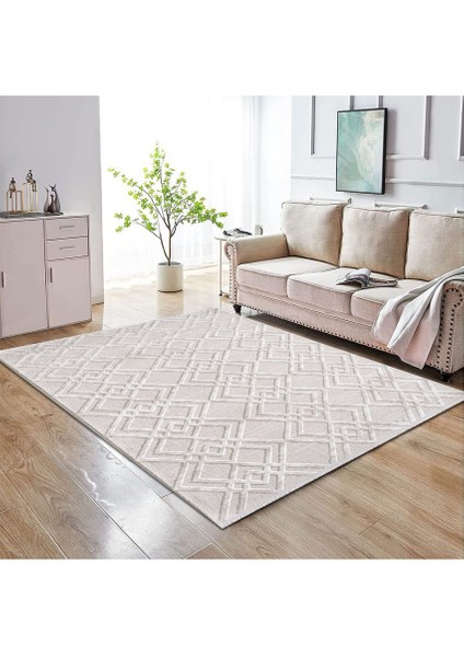 Samoa Serisi 6440B Bej-Krem 100X200