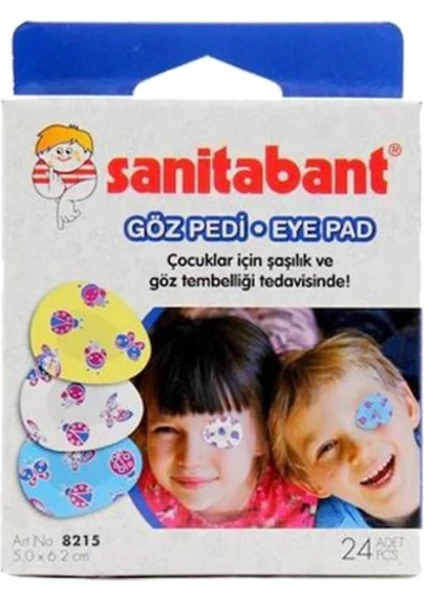 Eyeped Desenli Göz Pedi 24'Lü Paket