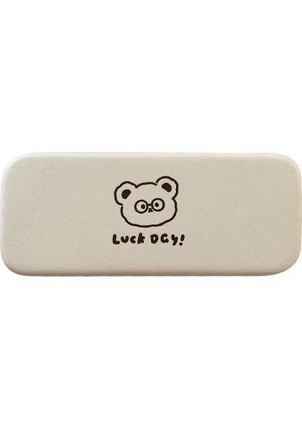 Sevimli Karikatür Baskı Pu Taşınabilir Saklama Kutusu Gözlük Aksesuarları (Yurt Dışından)