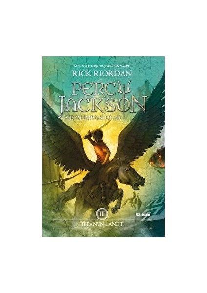 Titan'ın Laneti - Percy Jackson 3 - Rick Riordan