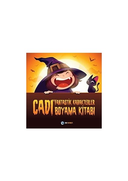 Cadı ve Fantastik Karakterler - Boyama Kitabı - Kolektif