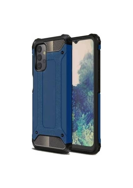 Samsung Galaxy A53 Kılıf Crash Çift Katmanlı Darbe Korumalı + Temperli Cam