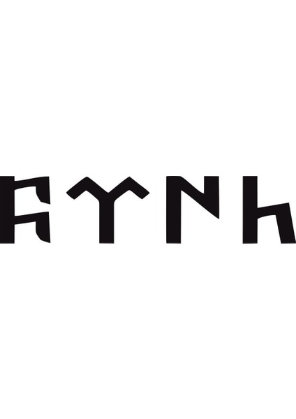 Göktürkçe Türk Sticker