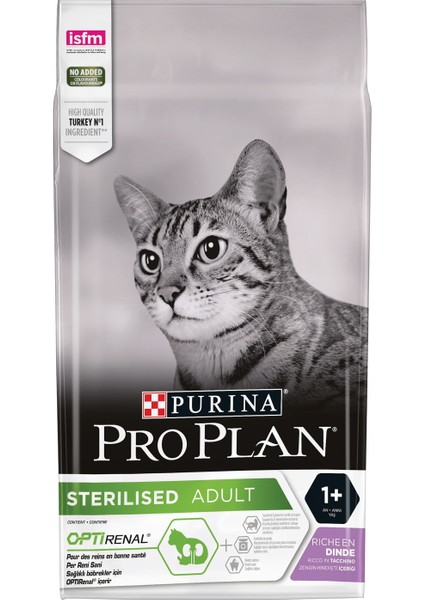 Pro Plan Sterilised Hindi Etli Kısırlaştırılmış Kedi Maması 3kg