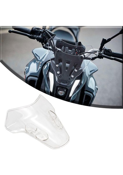 Yamaha Mt-07 MT07 mt 07 2021 İçin Motosiklet Ön Rüzgar Saptırıcı Şeffaf (Yurt Dışından) indirimleri