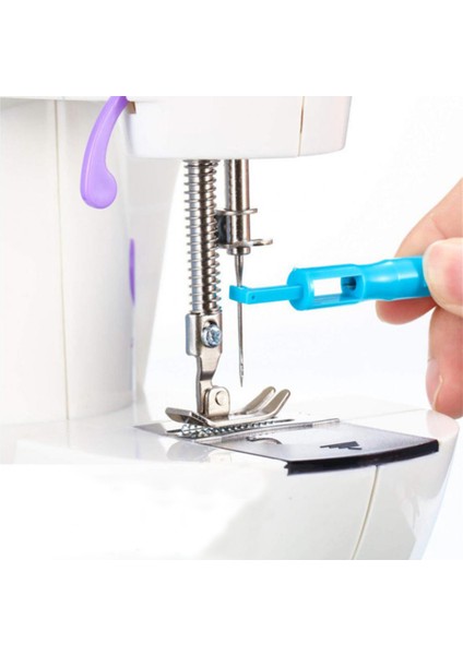 Ev Tipi Dikiş Makinesi Iplik Geçirme ve Iğne Takma Aparatı