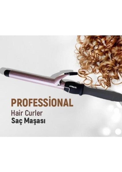 Professional Saç Maşası 19 mm Hızlı Isınma Özelliği ile Siyah-Gri Renk Seçeneği fiyatları