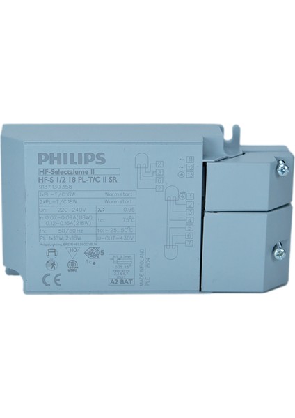 Hf-S 1/2 18W Plt-C Elektronik Balast