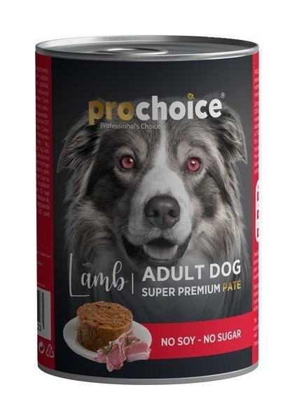Prochoice Kuzulu Yetişkin Köpek Konservesi 400 gr
