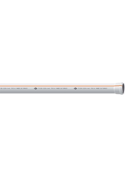 Pvc-U Boru 50 x 3000 / B Tipi