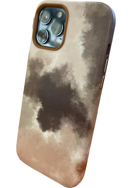 Apple iphone 13 Uyumlu Renkli Bulut Arka Koruma