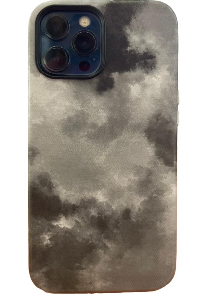 Apple iphone 13 Uyumlu Renkli Bulut Arka Koruma