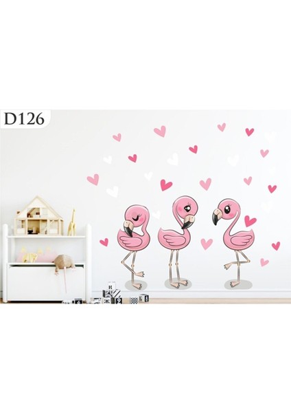 Flamingo Duvar Sticker