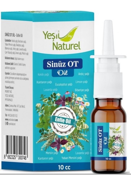 Sinüz Ot Yağı 20 ml Ynaturel