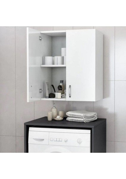 2 Kapaklı Çok Amaçlı Banyo ve Mutfak Dolabı 70X25X70 CM modelleri