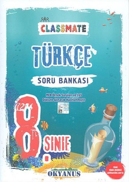 8. Sınıf Türkçe Classmate Soru Bankası