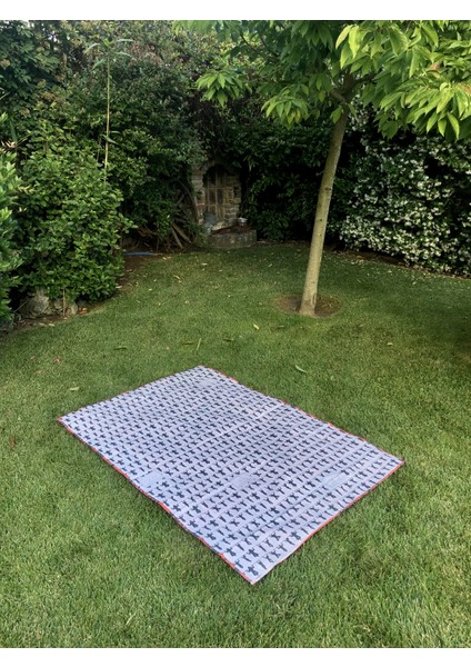 Mikrofiber Havlu / Plaj, Spor, Yoga ve Pilates, Crossfit Baskılı 100X150 cm