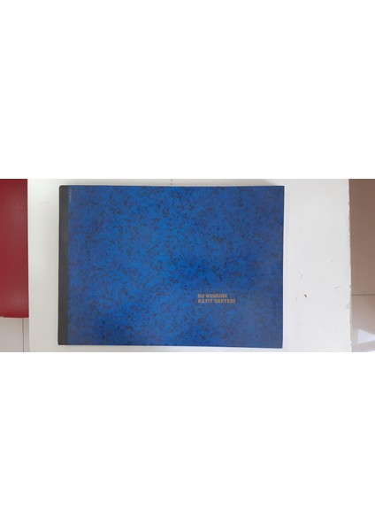 Su Numune Kayıt ve Takip Defteri