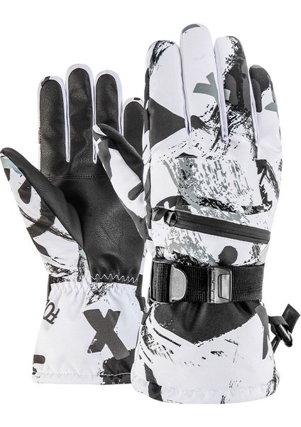 Unisex Su Geçirmez Kayak Eldivenleri