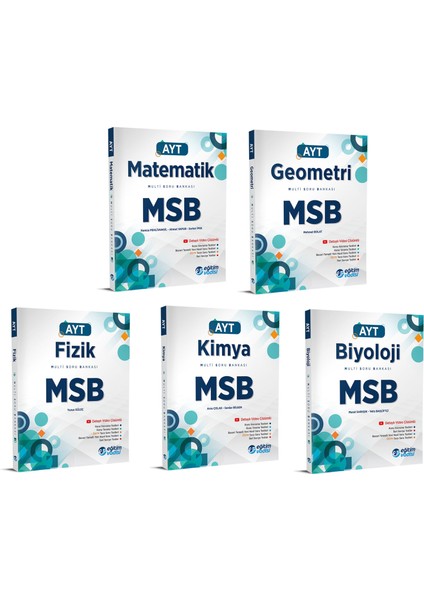 AYT Sayısal MSB Multi Soru Bankası Seti 2023