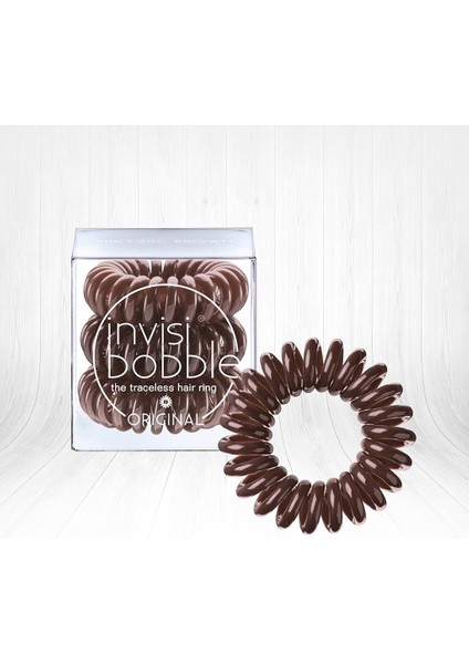Original Pretzel Brown 3'lü Saç Tokası