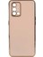 Oppo A74 4g Kılıf Bark Parlak Silikon Renkli Kenarları Rose Bronz 1