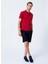 Polo Yaka Düz Bordo Erkek Polo T-Shirt Nobro K Ceplı 2