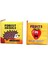 2 Kitap Tox Ingilizce Orman Hayvanları ve Meyveler Kumaş Sessiz Kitap E127 E126 - Bez Kitap , Eğitici Oyuncak , Yumuşak ve Hışırtılı 1