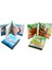 2 Kitap Tox Ingilizce Kutup Hayvanları ve Safari Hayvanları Kumaş Sessiz Kitap E125 E130 - Bez Kitap , Eğitici Oyuncak , Yumuşak ve Hışırtılı 3