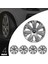 Citroen C5 15 Inç Jant Kapağı Amblemli Gri 4'lü Set 114 3