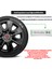 Fiat Palio 14 Inç Jant Kapağı Amblemli Piano Black 4'lü Takım 205 4