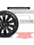 Dacia Duster 16 Inç Jant Kapağı Amblemli Piano Black 4'lü Takım 213 3
