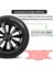 Nissan Micra 16 Inç Uyumlu Jant Kapağı Amblemli Piano Black 4'lü Takım 214 4
