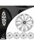 Seat Ibiza 16 Inç Uyumlu Jant Kapağı Amblemli Gri 4 Adet 1 Takım 143 3
