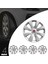 Fiat Linea 15 Inç Uyumlu Jant Kapağı Amblemli Gri 4'lü Takım 110 3