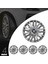 Seat Leon 14 Inç Jant Kapağı Amblemli Gri 4'lü Set 123 3