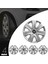 Honda City 14 Inç Jant Kapağı Amblemli Gri 4'lü Set 108 3