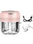 Elektrikli Gıda Kırıcı Mini Sarımsak Basın Sarımsak Sebze Kıyıcı Pembe, 100ML (Yurt Dışından) 1