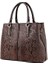 Lüks Kadın Tasarımcısı Büyük Kapasiteli Tote Ünlü Marka Deri Omuz Kadın Için Crossbody Bolsos Mujer Gri Çanta (Yurt Dışından) 1